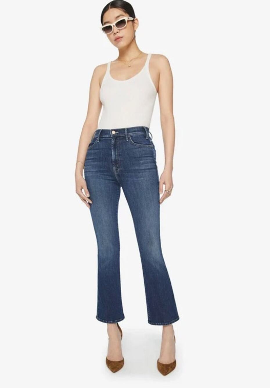MOTHER The Hustler Ankle Jeans Howdy 24
